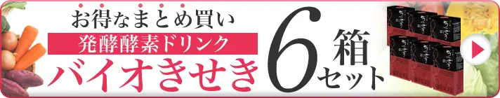 発酵酵素ドリンク バイオきせき 6箱セット